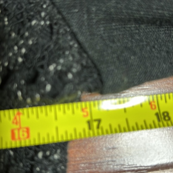 funsport  black long sleeved embellished dress - Picture 4 of 10